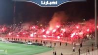 كراكاج الجماهير الوجدية في مواجهة اتحاد طنجة